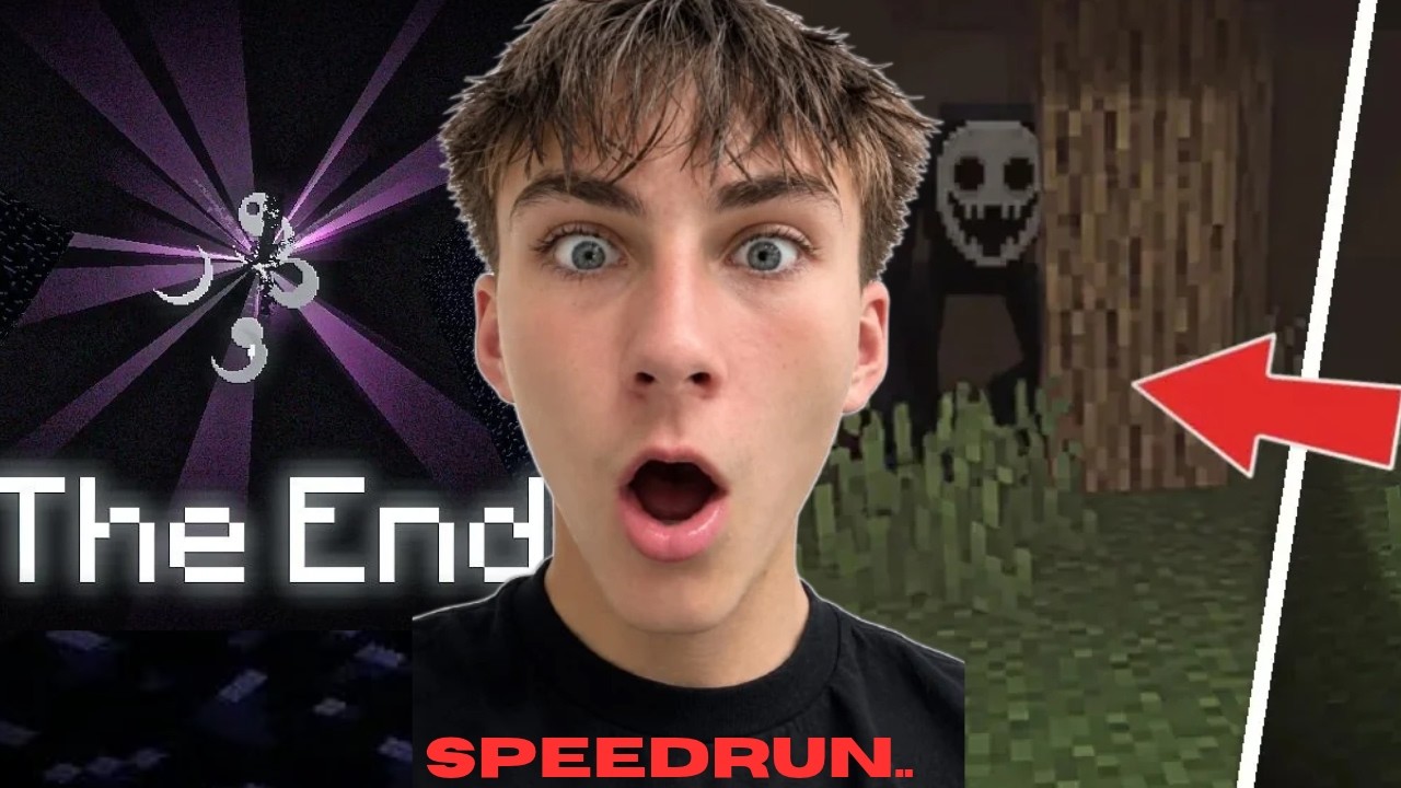 I Attempted to Solo Speedrun Minecraft But... Theirs an AI Horror Mod ...