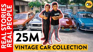 P25 Million Vintage Car Collection: A Shared Love of Cars | Real Stories Real People | OG