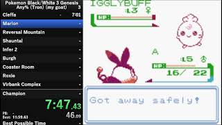 BW3 Genesis Any% Speedrun in 4:53:43 (feat. Tron the Magnezone)