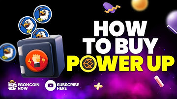 How to Buy POWER UP for Catapult Protocol Token | EgonCoin Blockchain