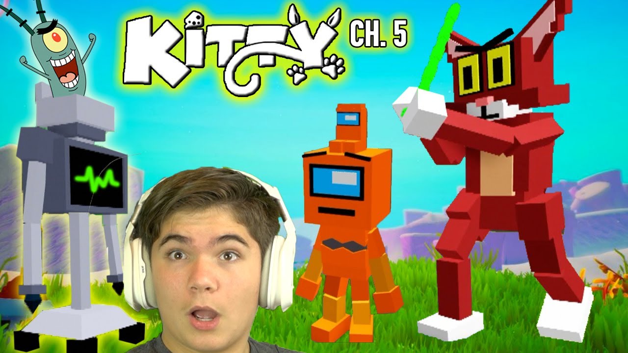 Roblox Kitty And The Imposter Chapter 5 Bro Sponge Hobbygaming W Among Us Skins Youtube - the green gamer bro roblox