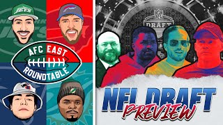 AFC East Roundtable | 2024 NFL Draft Preview \& Mock Draft