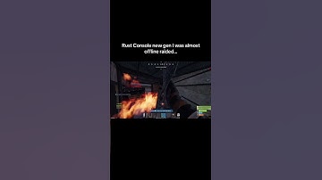 Rust Console new gen I was almost offline raided…#shorts #rust #rustconsole