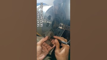 jaws setting on cnc machine for clamp 200mm seat