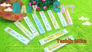 kembarshop kado tasbih idul fitri idul adha muslim souvenir pernikahan tahlilan tasbih kemasan mika