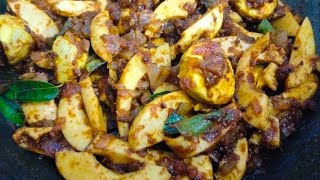 அவித்த முட்டை பொரியல் | Boiled egg fry recipe |  recipe in tamil