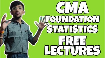 L1. CMA FOUNDATION STATISTICS | MEAN | HARDIK MISHRA