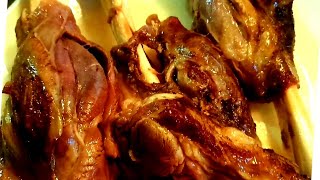 طريقة موزات اللحم بقدر الضغطhow to cook  Lamb shanks