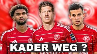Fällt der komplette Kader weg 🤔 | Wer bleibt und verlässt Fortuna Düsseldorf ⚪️🔴