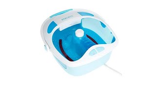 HoMedics Shower Bliss Footspa with Heat Boost and Pedicu...