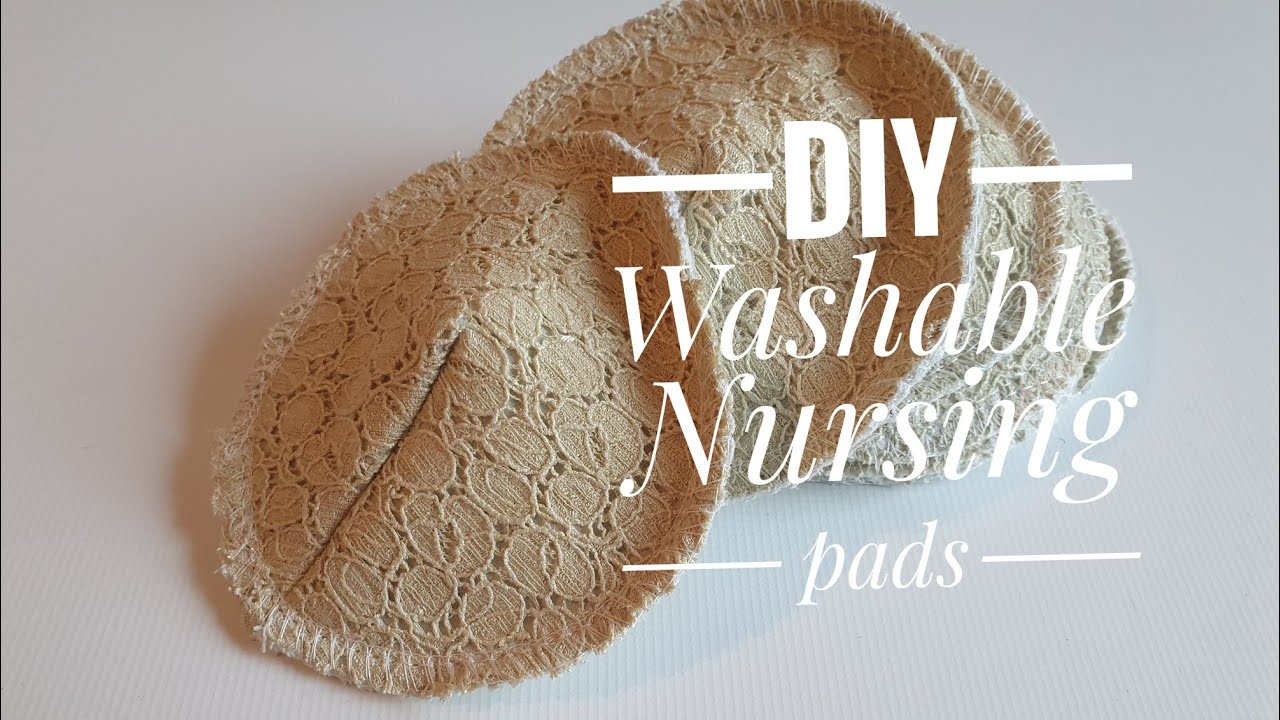 DIY Washable Nursing Pads breastpads Nursingpads Stilleinlagen YouTube