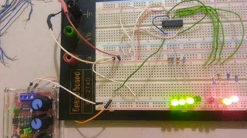Digital Electronics 4- Binary Counter with 74HC393 #binary #74HC393 #signalgenerator