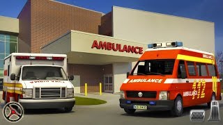 緊急救急車救急シミュレーター2019-市内駐車場| Androidゲームプレイ screenshot 4