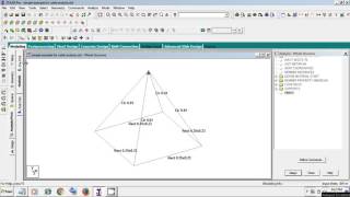 perform cable  analysis in staad pro v8i simple example