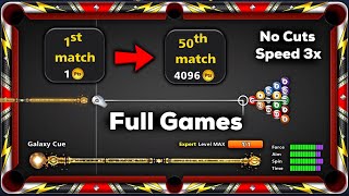 From 1st Match to 50TH Match in PowerSlam Championship - Full Games No Cuts GamingWithK 8 Ball Pool