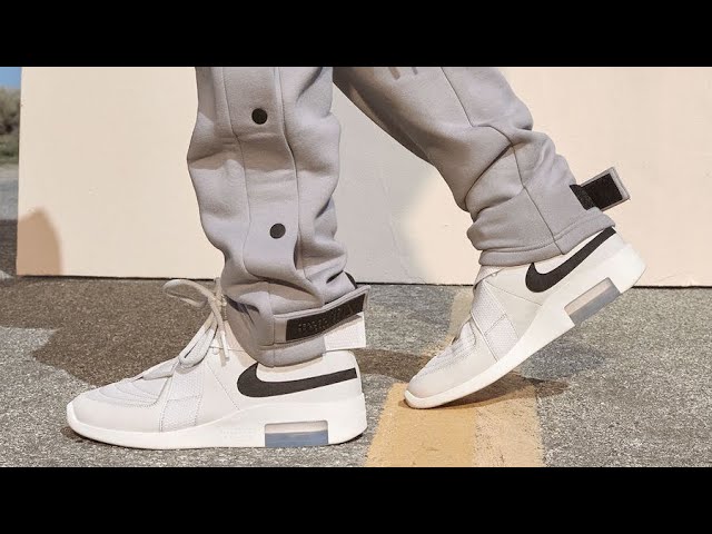 Nike Air Fear of God Raid Light Bone & Black: Review & On-Feet 