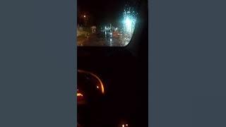 story wa & ig nyetir mobil avanza saat hujan malam hari