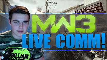 MP7 50kills? - Call of Duty: Modern Warfare 3 LIVE Commentary w/Facecam - Ep#3