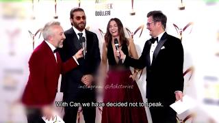 Demet Ozdemir and Can Yaman -'Are you Dating?' interview Altin kelabek