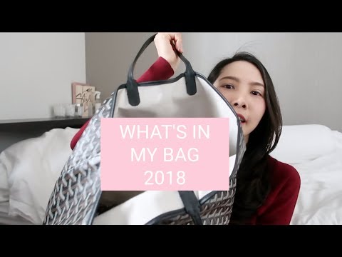 What's in my bag เปิดกระเป๋า2018