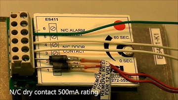 ES411 Door Prop Alarm Installation Video
