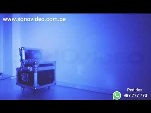 MAQUINA DE HUMO 1500W LED - SONOVIDEO