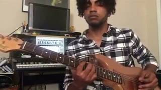 Playing "Simple Things" by Miguel
