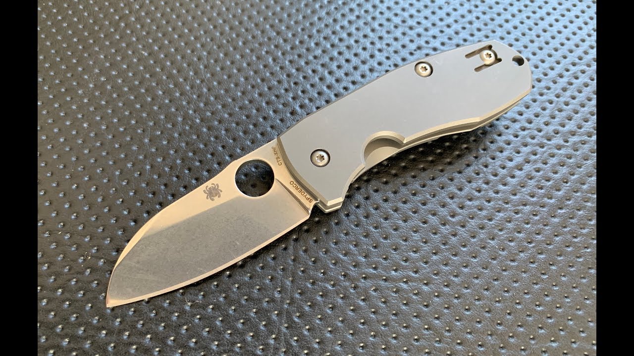 Spyderco Techno Folding Knife is Short, Wide, and Strong, Just