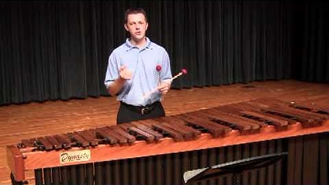Dynasty Artist Brian Zator - 2011 Texas All State Music - 2-Mallet Fundamentals