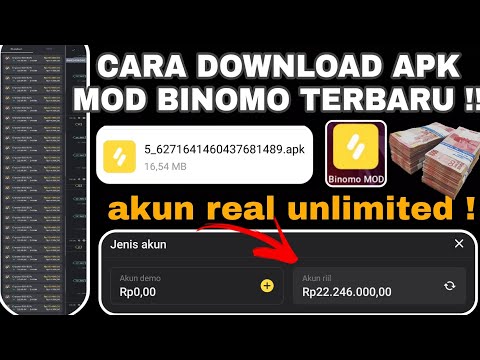 APK BINOMO MOD !! *saldo Unlimited !! #tutorial #cara download #binomo