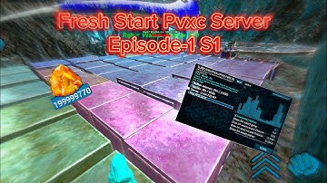 ARK MOBİLE- FRESH START PVXC SERVER- Uwc Spot-Episode-1 S1