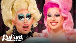 The Pit Stop S16  | Trixie Mattel & Jaymes Mansfield: The Shequel! | RuPaul’s Drag Race S16
