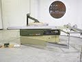 SCMI MODEL SI 16 W SLIDING TABLE SAW SCMI MODEL SI 16 W SLIDING TABLE SAW