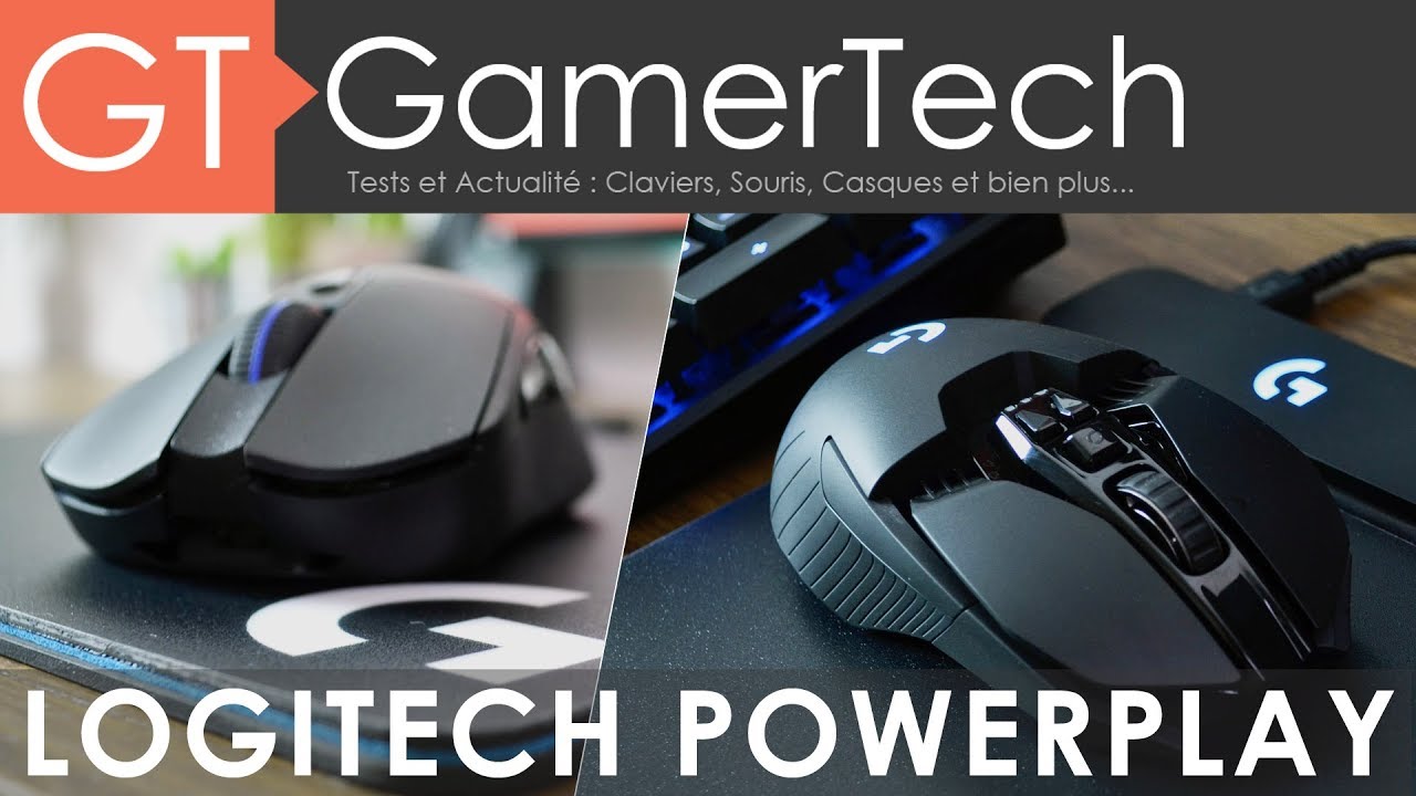 Logitech G903, G703 et Tapis PowerPlay - Le tapis qui recharge les souris  sans-fil ! 