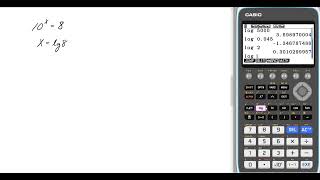 Matematik 5000+ 2a Uppgift 3327 b CASIO FX CG för reviderad ämnesplan 2021