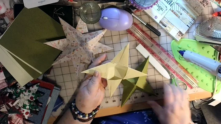 A Christmas star and the challenge winner