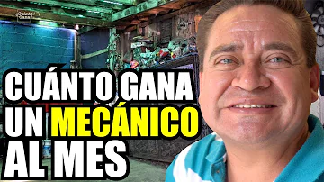 ¿Cuánto gana un mecánico automotriz al mes?