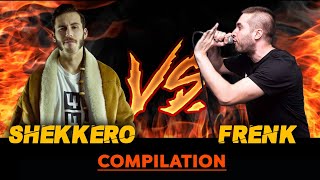 SHEKKERO vs FRENK | Compilation DERBY del FREESTYLE - Mix Battle 2019