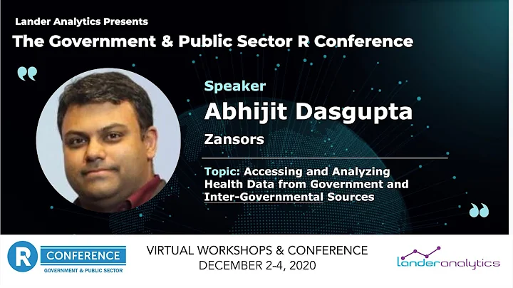 Abhijit Dasgupta - Accessing and Analyzing Health ...