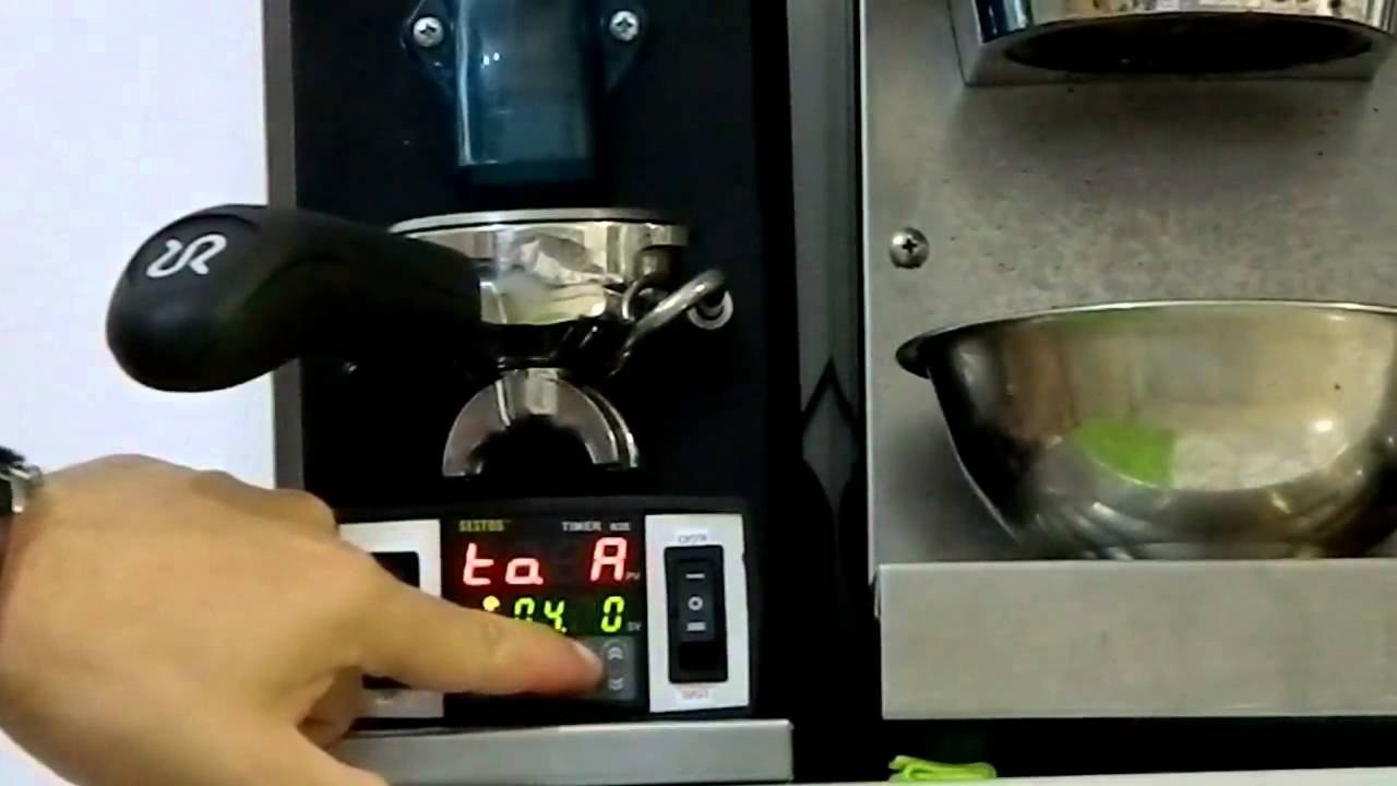 Rancilio Rocky Digital Timer - YouTube