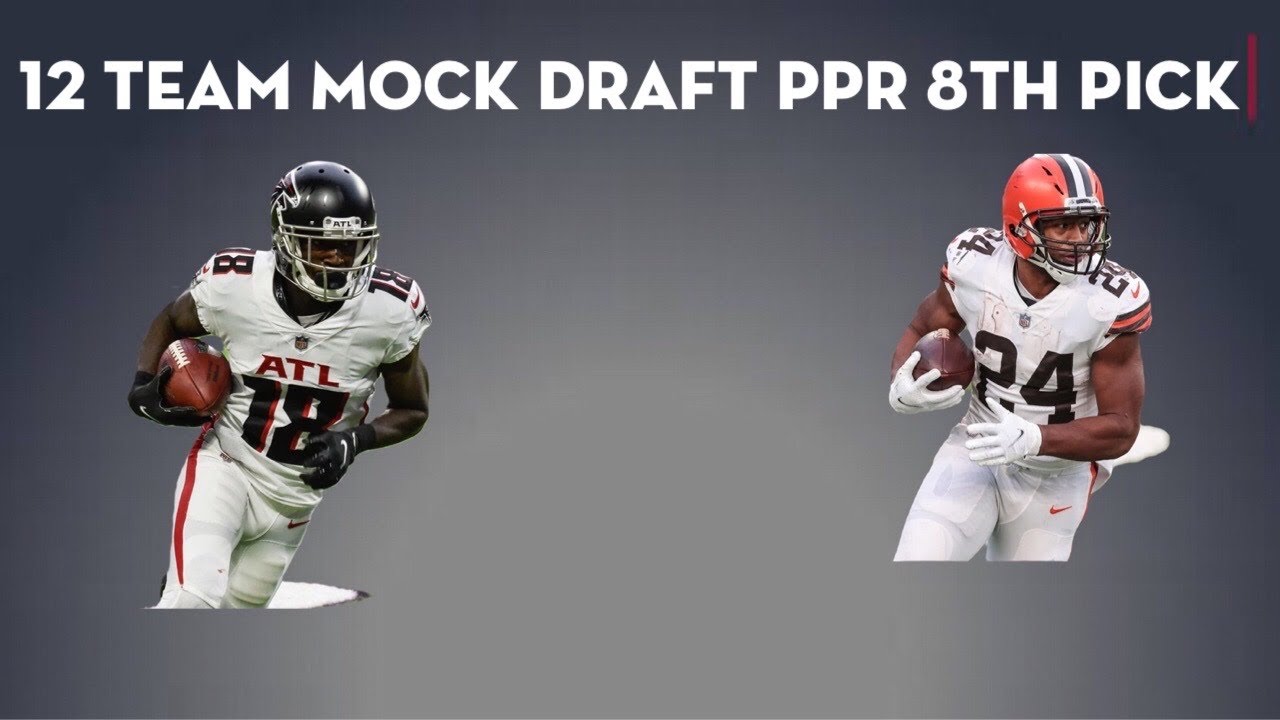 Mock Draft PPR 12 Team League 8th pick Fantasy Football Yahoo Sports