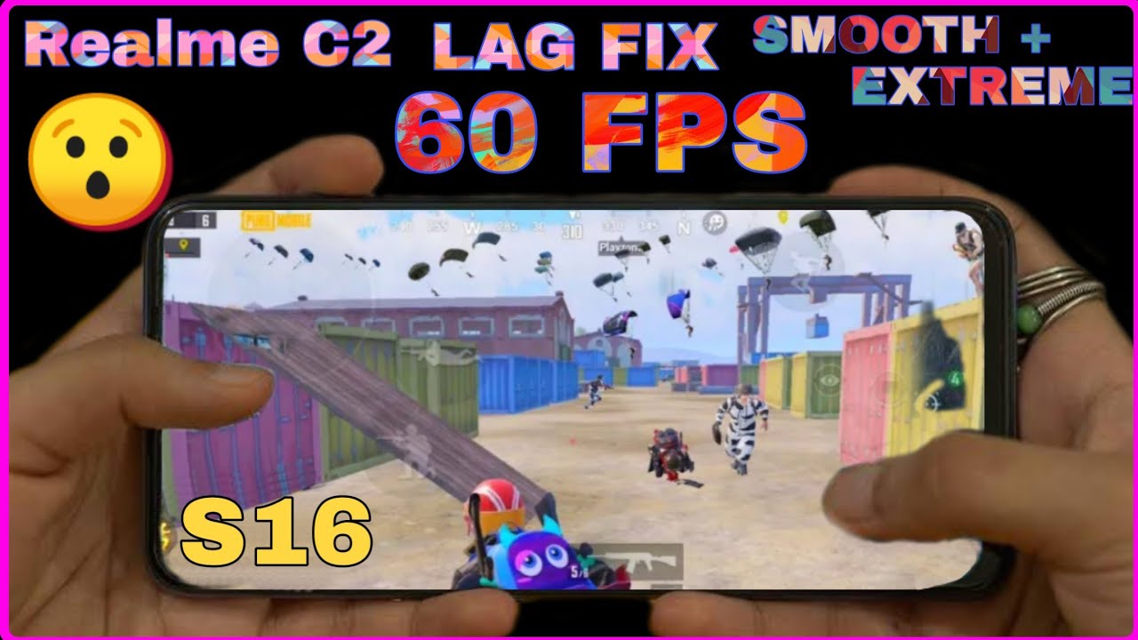 Lag fix - 60 FPS in realme C2😱 - PUBG MOBILE SEASON 16 LAG FIX - 100% WORKING