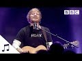 Ed Sheeran performs 