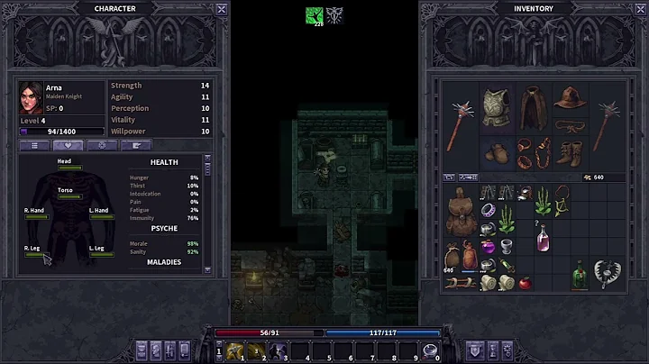 Let's Play Stoneshard | Two-Handed Maces | Permadeath | Ep 2 | Osbrook - Crypt | Patch v0.8.2.7