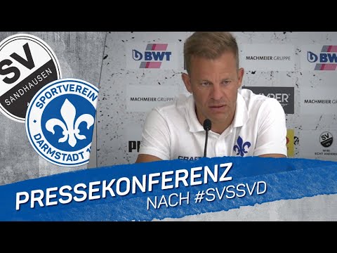Darmstadt 98 | Pressekonferenz nach SVS-SVD