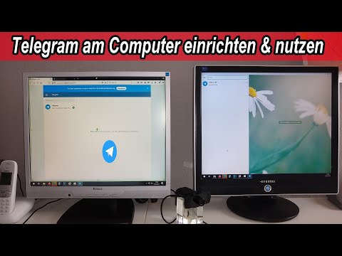 Telegram am Windows 10 PC - Telegram über Web & Desktop einrichten & über Computer / Laptop nutzen