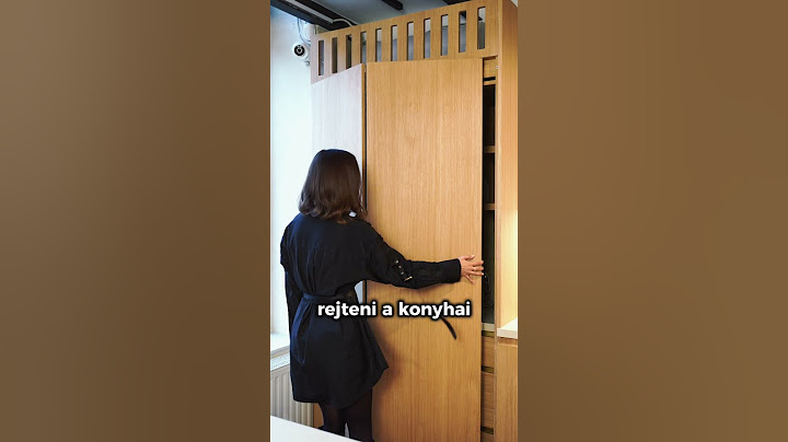 A pocket door tökéletes megoldás, hogy rendezetten tartsd a konyhádat!🚪