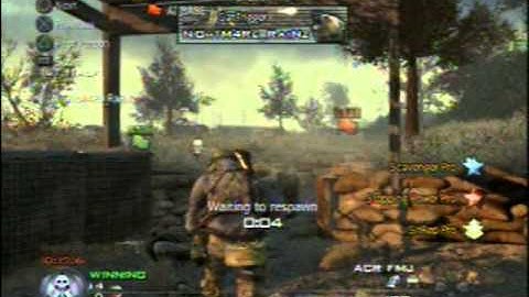 MW2 Gameplay Commentary CTF Wasteland 6-0 N|M ReapZz, N|M Acid and N|M RaiiNz