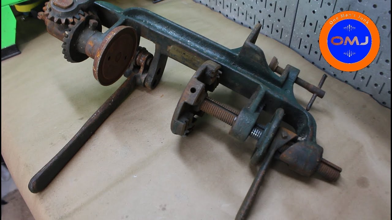 Vintage Can Sealer Restoration - an awkward monstrosity!