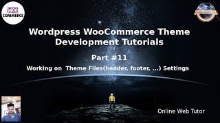 wordpress woocommerce theme development tutorials 11 working on theme files settings up site